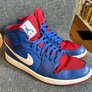 Air Jordan 1 Red, White, and Blue Size 13